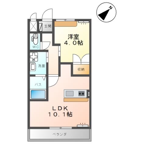 ガーデンパレス 2階の物件の間取図