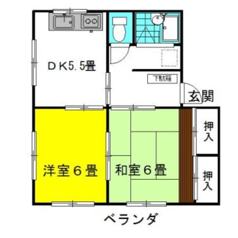 ミルキーウェイ１ｓｔ 3階の物件の間取図