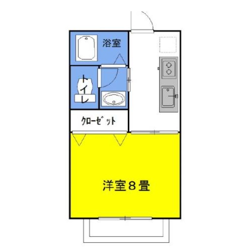 ラフォンテ・ノヴァ　West 1階の物件の間取図