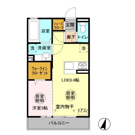 Pastorall（パストラル） 3階の物件の間取図